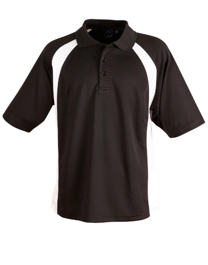 Picture of Winning Spirit, Mens Athens CoolDry Contrast Polo